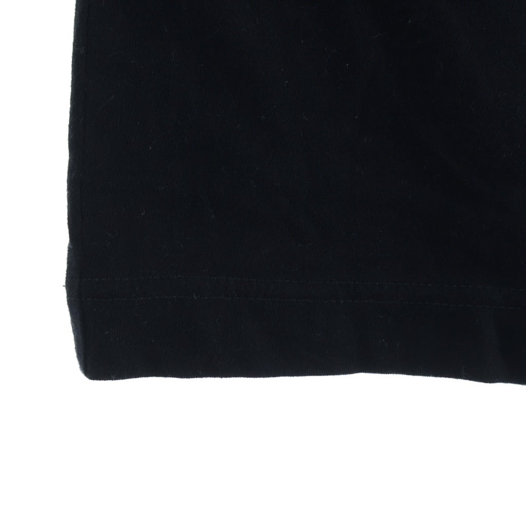 Y's for men(ワイズフォーメン) COTTON JERSEY LOGO PRINT SLEEVELESS TEE コットン天竺ロゴプリント ノースリーブTシャツ ブラック MP-T43-088