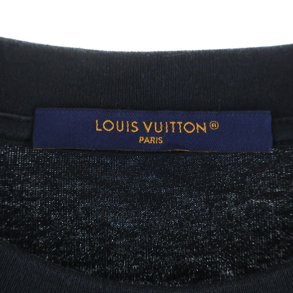 LOUIS VUITTON(ルイヴィトン) 23SS MONOGRAM GRADIENT S/S TEE モノグラムグラディエント 半袖カットソーTシャツ ブラック RM231Q NPG HKY46W