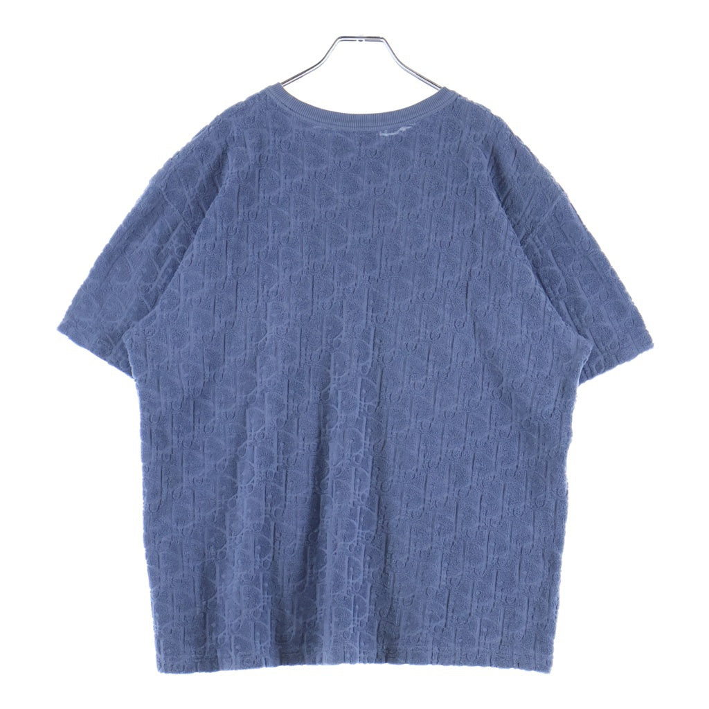 DIOR(ディオール) 21SS OBLIQUE LOGO S/S TEE オブリーク ロゴ 半袖カットソーTシャツ ブルー 113J592A0S14