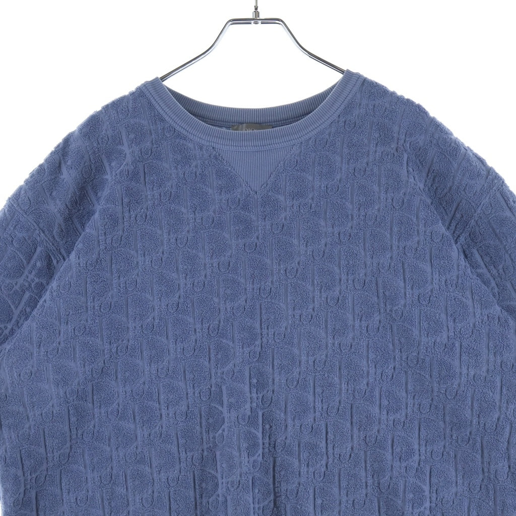 DIOR(ディオール) 21SS OBLIQUE LOGO S/S TEE オブリーク ロゴ 半袖カットソーTシャツ ブルー 113J592A0S14