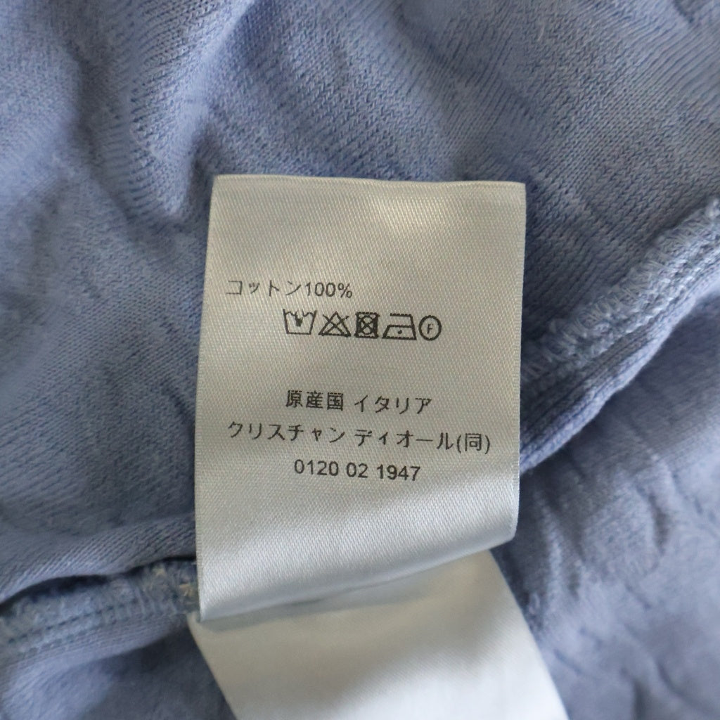 DIOR(ディオール) 21SS OBLIQUE LOGO S/S TEE オブリーク ロゴ 半袖カットソーTシャツ ブルー 113J592A0S14
