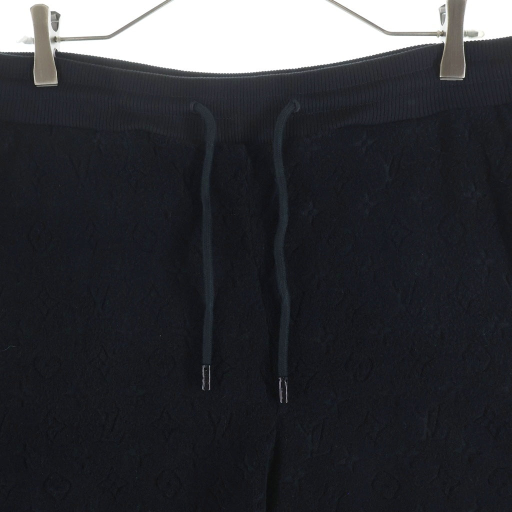 LOUIS VUITTON(ルイヴィトン) MONOGRAM FRENCH TERRY SHORTS モノグラムフレンチテリー ショーツ ブラック RM241Q Y44 HPY42W