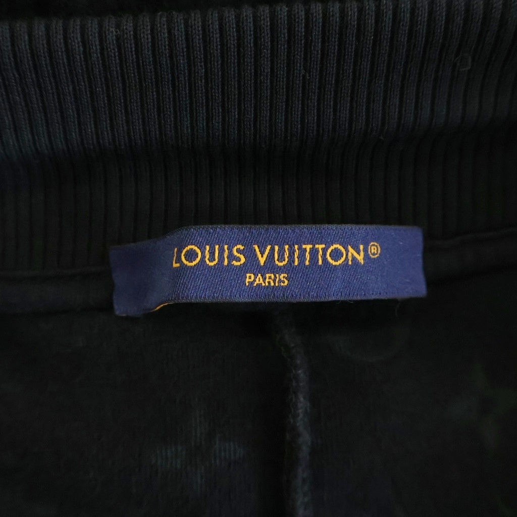 LOUIS VUITTON(ルイヴィトン) MONOGRAM FRENCH TERRY SHORTS モノグラムフレンチテリー ショーツ ブラック RM241Q Y44 HPY42W