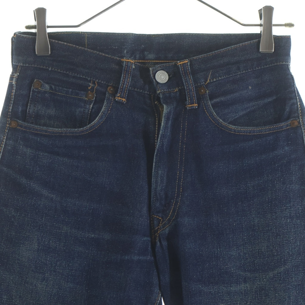 Levi's(リーバイス) 50-60S 501ZXX BIG E ボタン裏刻印20 GRIPPER ZIPPER 隠しリベット Vステッチ デニムパンツ インディゴ