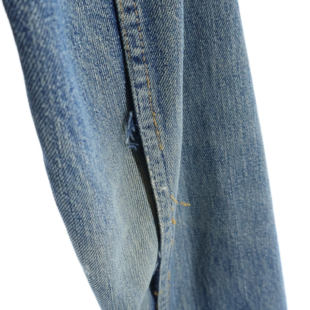 Levi's(リーバイス) 50S 507XX 2nd BIG E 紙パッチ ボタン裏無刻印 両面タブ 均等V レインボーステッチ デニムジャケット インディゴ