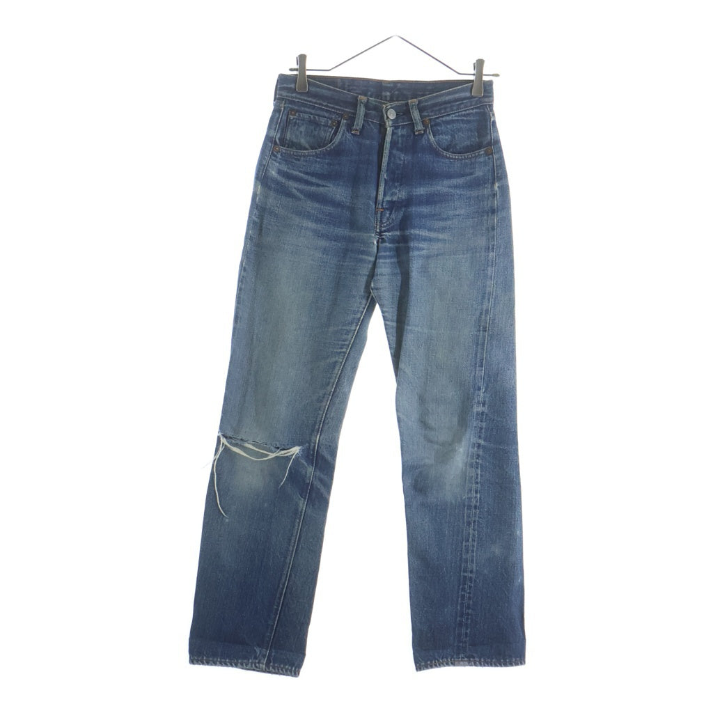 Levi's(リーバイス) 70S 501 BIG E後期 紙パッチ ボタン裏6 並行ステッチ 足長R ボタンフライ インディゴ