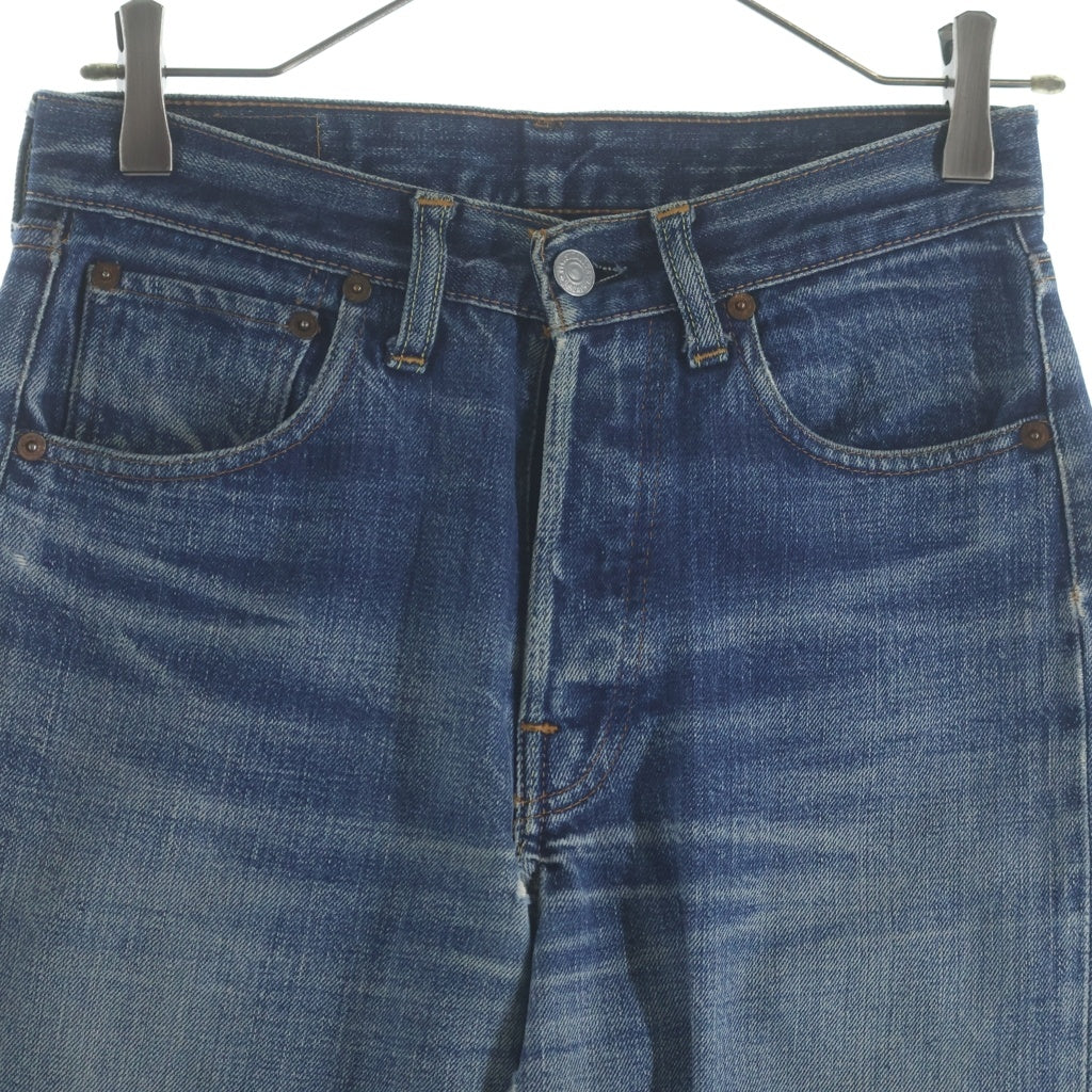 Levi's(リーバイス) 70S 501 BIG E後期 紙パッチ ボタン裏6 並行ステッチ 足長R ボタンフライ インディゴ