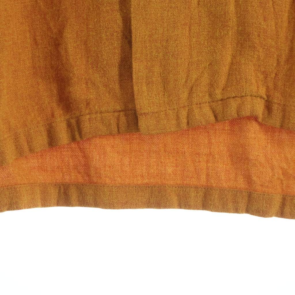 VINTAGE(ヴィンテージ) 60S Wilshire （ウィルシャー）RAYON OPEN COLOR L/S SHIRT レーヨン オープンカラーシャツ マスタード