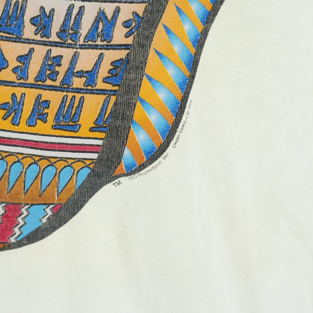 VINTAGE(ヴィンテージ) 90S THE ROLLING STONES BRIDGES TO BABYLON WORLD TOUR TEE ローリングストーンズ 両面プリント半袖カットソーTシャツ ホワイト