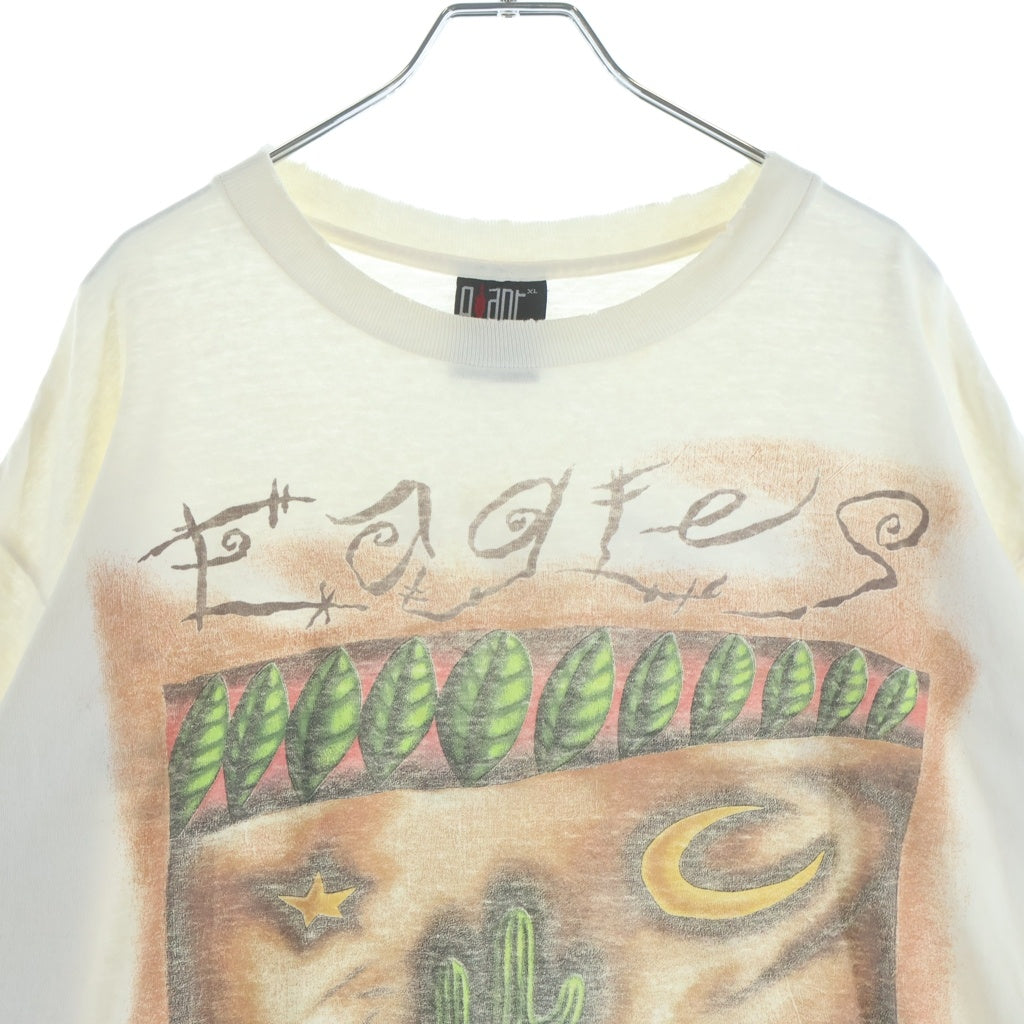 VINTAGE(ヴィンテージ) 90S EAGLES 94 WORLD TOUR イーグルス 両面プリント半袖カットソーTシャツ ホワイト