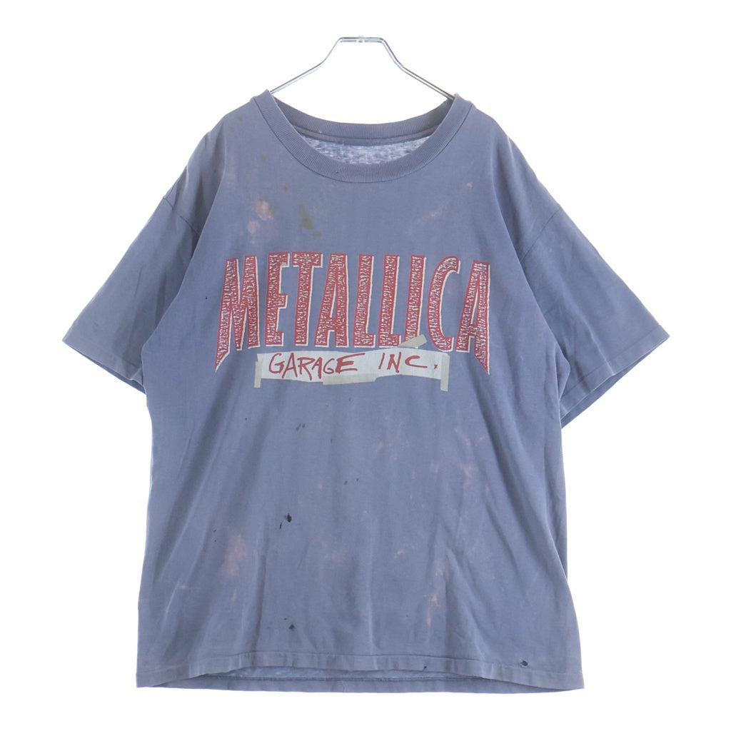 VINTAGE(ヴィンテージ) 90S METALLICA GARAGE INC 1998 メタリカ 両面プリント半袖カットソーTシャツ パープル