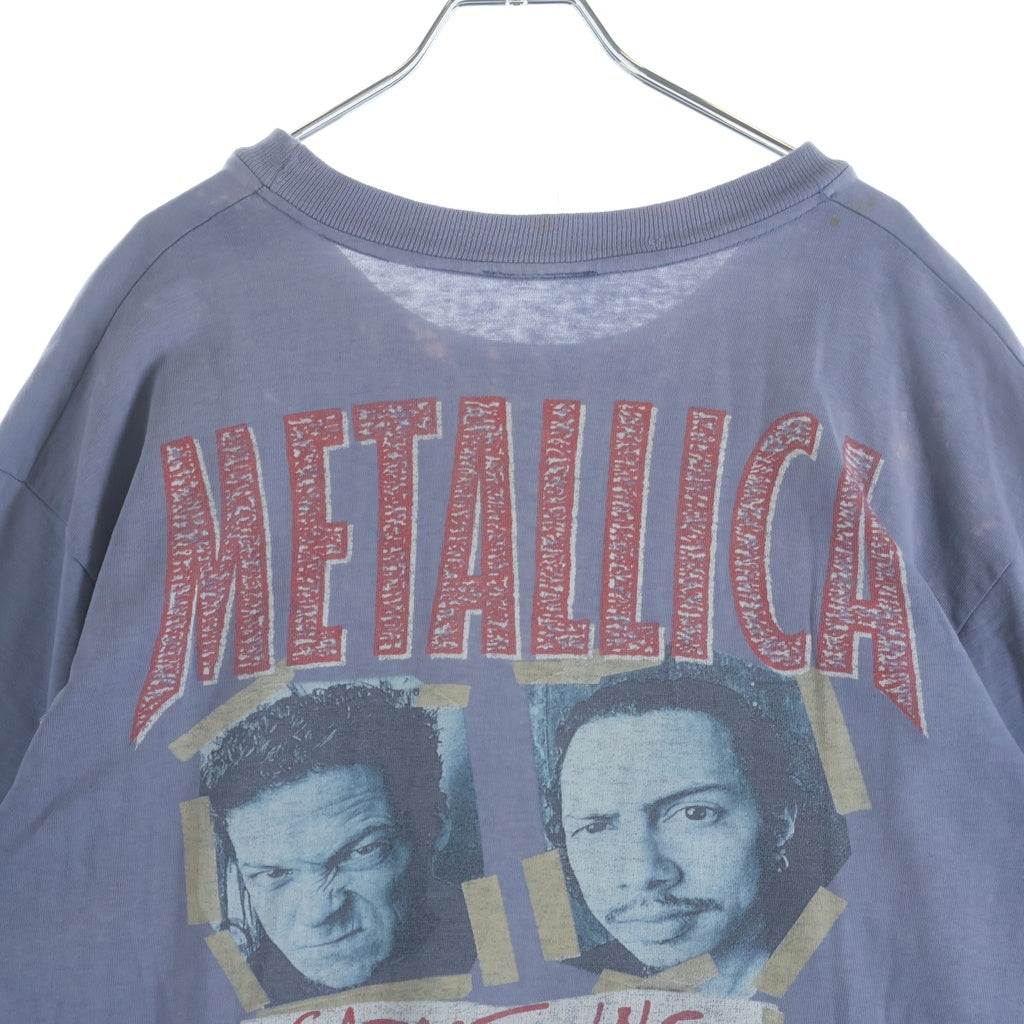 VINTAGE(ヴィンテージ) 90S METALLICA GARAGE INC 1998 メタリカ 両面プリント半袖カットソーTシャツ パープル
