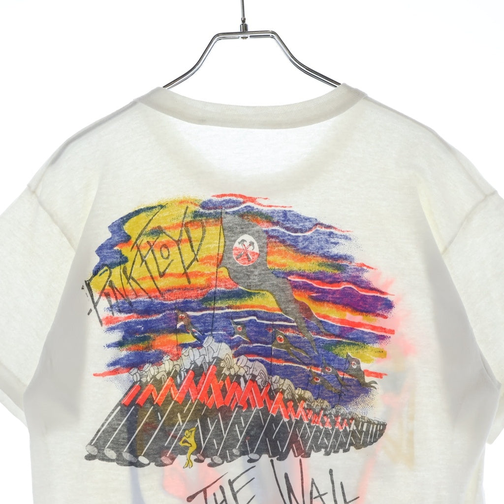 VINTAGE(ヴィンテージ) 80S PINK FLOYD THE WALL TEE ピンクフロイド ザ ウォール 半袖カットソーTシャツ ホワイト