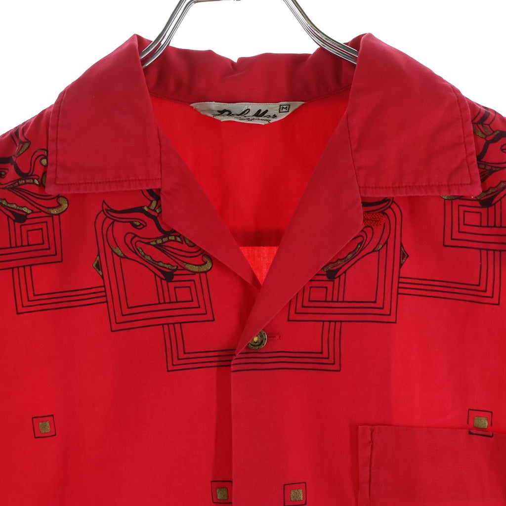 VINTAGE(ヴィンテージ) DEL MAR (デルマー) DRAGON PRINT OPEN COLLAR