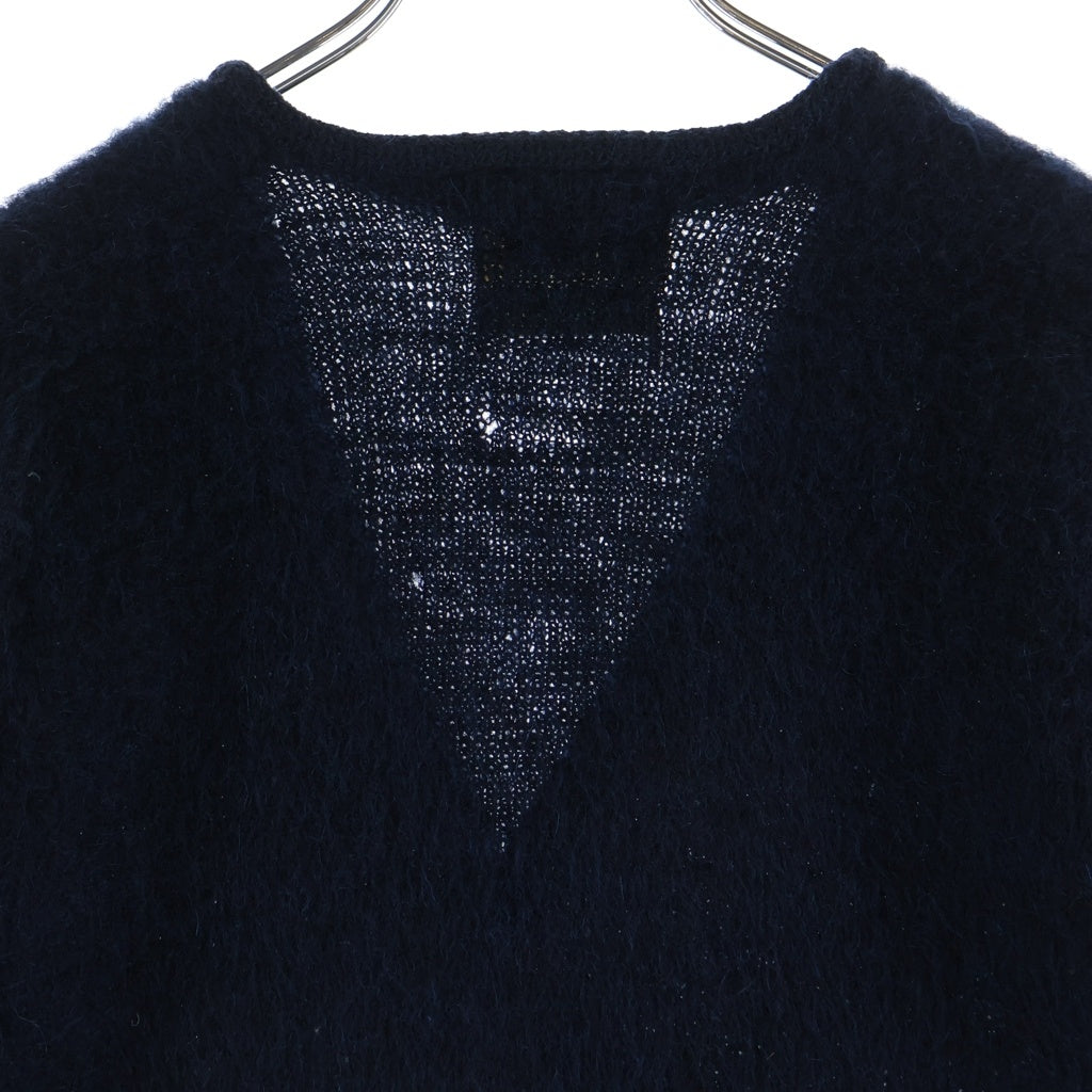 VINTAGE(ヴィンテージ) 60S HIGHLAND SPORTSWEAR (ハイランドスポーツウェア) WOOL MOHAIR CARDIGAN ウール モヘ カーディガン ネイビー