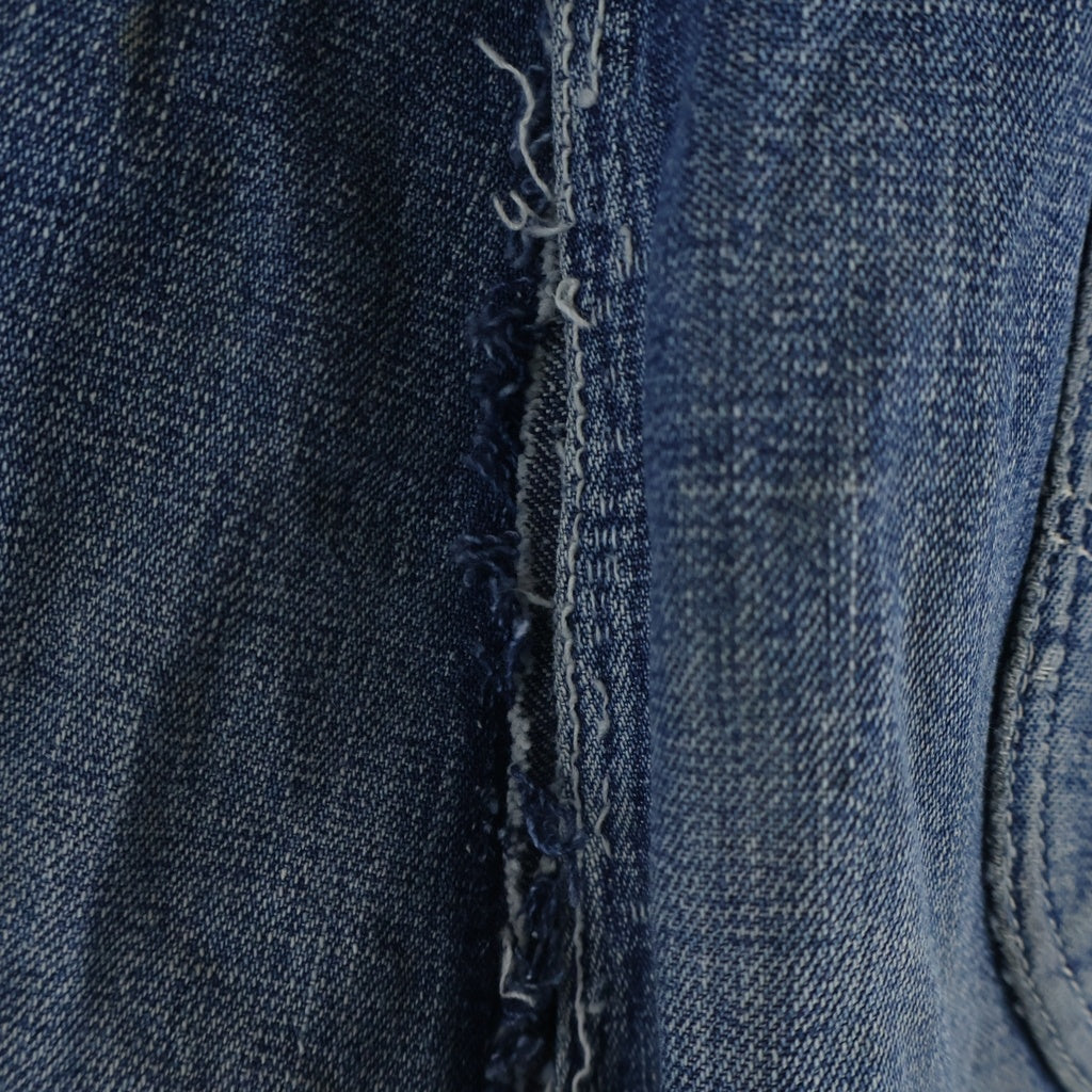BIGMAC(ビッグマック) 30-40S SAFE T FLAP SANFORIZE DENIM OVER ALL デニム オーバーオール インディゴ