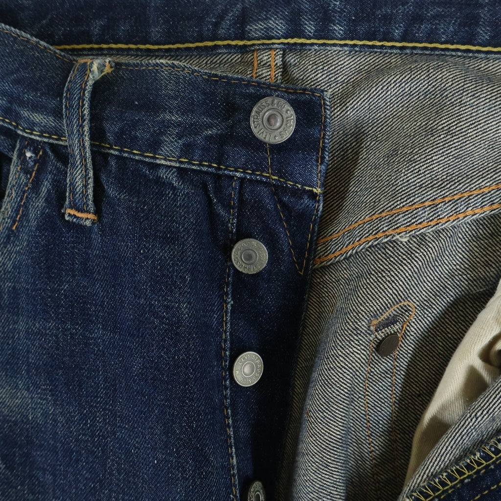 Levi's(リーバイス) 60S 501XX 紙パッチ ギャラ無し 両面BIG E トップボタン裏無刻印 フライボタン裏刻印L Vステッチ 足長R コインポケットシングル 隠しリベット デニムパンツ