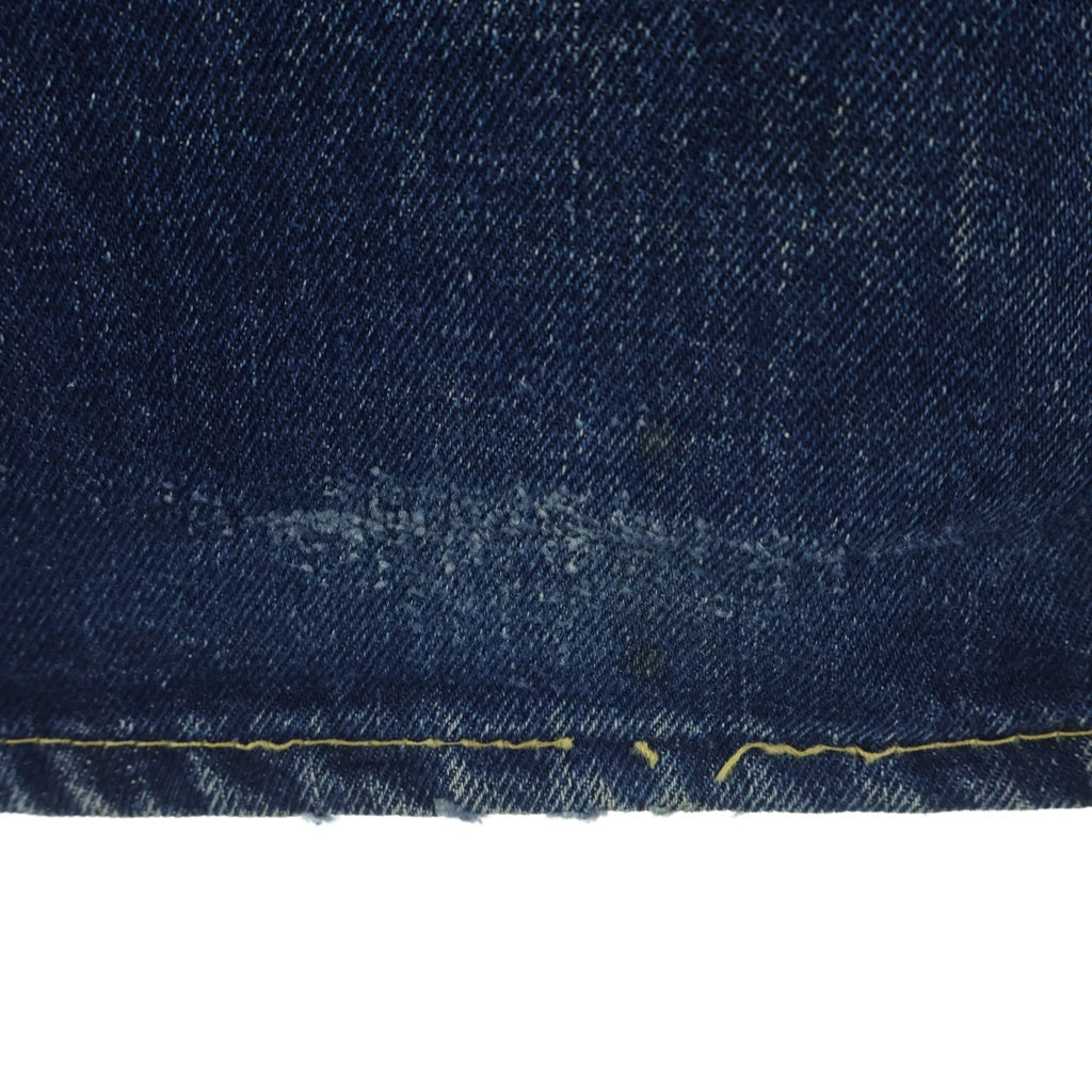 Levi's(リーバイス) 60S 501XX 紙パッチ ギャラ無し 両面BIG E トップボタン裏無刻印 フライボタン裏刻印L Vステッチ 足長R コインポケットシングル 隠しリベット デニムパンツ