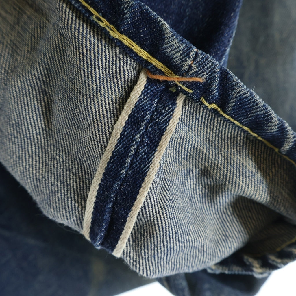 Levi's(リーバイス) 60S 501XX 紙パッチ ギャラ無し 両面BIG E トップボタン裏無刻印 フライボタン裏刻印L Vステッチ 足長R コインポケットシングル 隠しリベット デニムパンツ