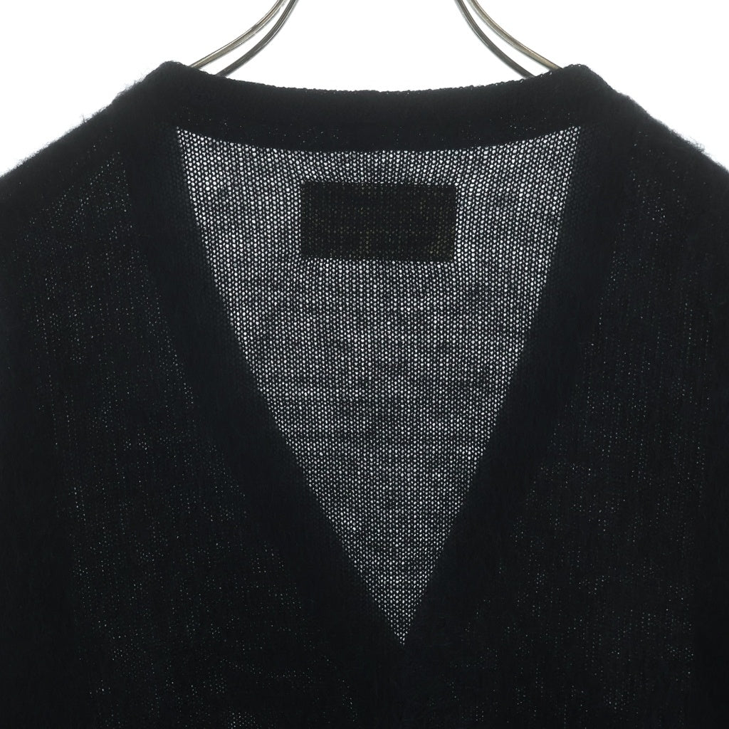 WACKO MARIA(ワコマリア) THE GUILTYPARTIES PARADISE PREMIUM MOHAIR KNIT CARDIGAN プレミアム モヘア ニット カーディガン ブラック