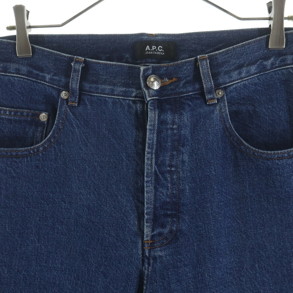A.P.C(アーペーセー) JEAN FAIRFAX STRAIGHT DENIM PANTS ストレートデニム インディゴ 0224