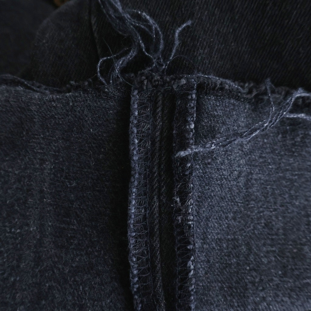 Levi's(リーバイス) 90S 501 CUT OFF 後染め スモールe ボタン裏544 USA製 カットオフ デニムパンツ ブラック
