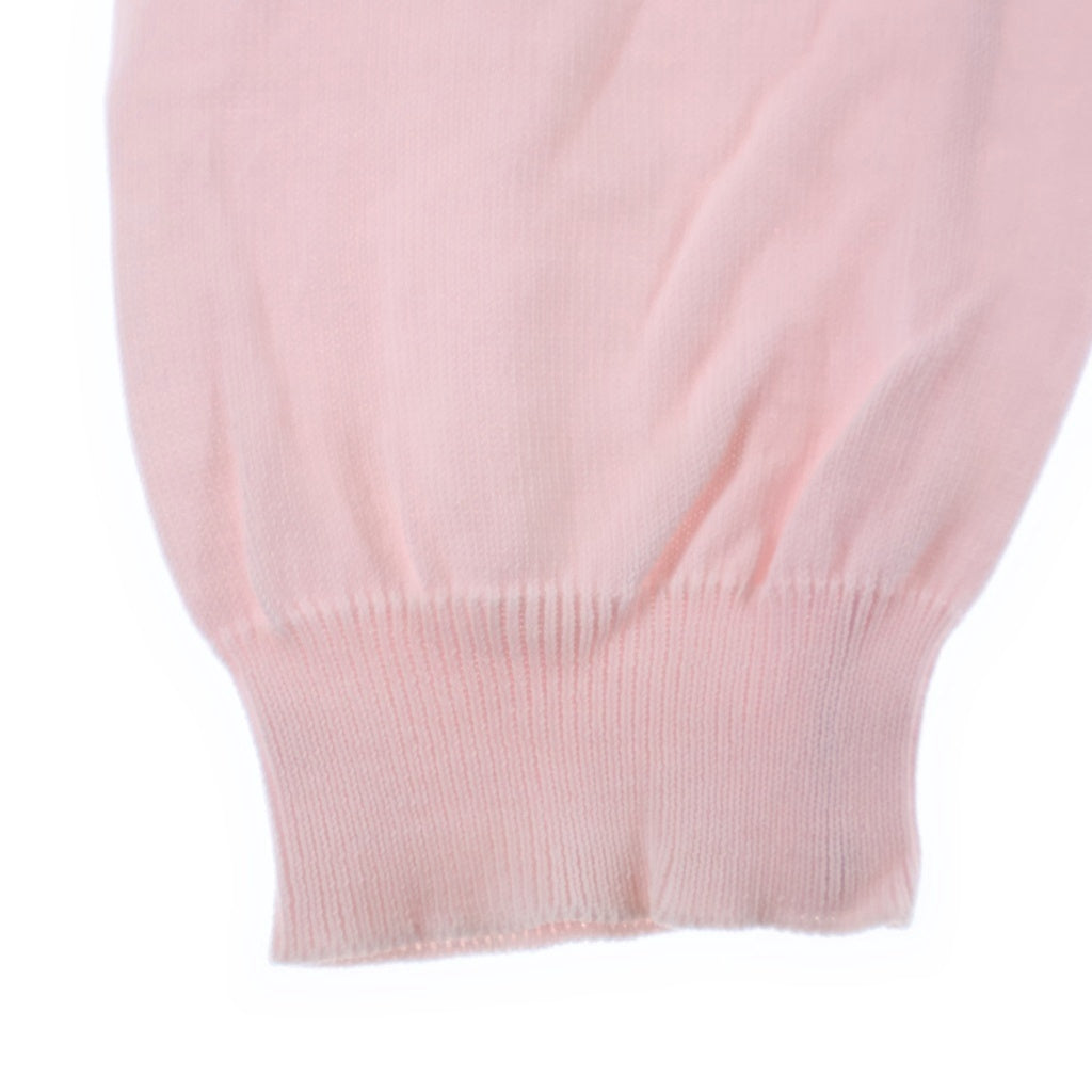 Maison Margiela(メゾンマルジェラ) 17SS ELBOW PATCH CREW NECK KNITWEAR エルボーパッチ クルーネック ニット ピンク S51HA0722 S15886 レディース