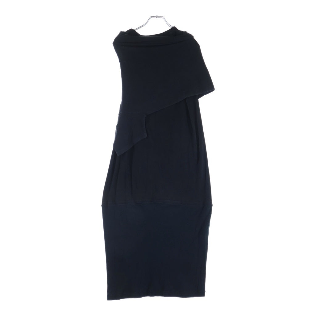 Maison Margiela(メゾンマルジェラ) ここのえ期 Artisanal Dress アーティザナル ワンピース ブラック 500R356055 レディース
