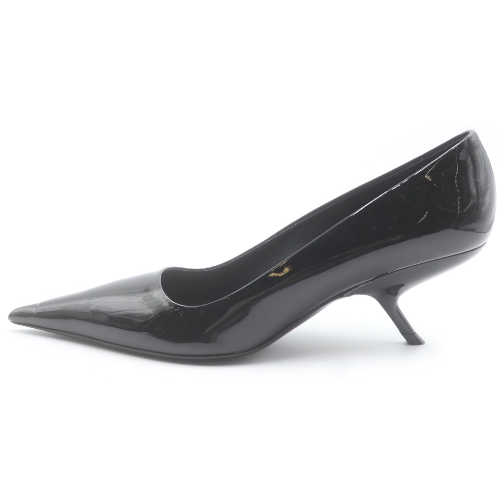 FERRAGAMO(フェラガモ) POINTED TOE PUMPS ポインテッド トゥ パンプス シューズ ブラック レディース