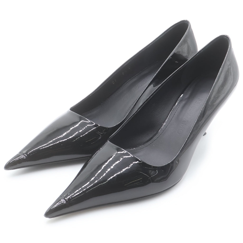 FERRAGAMO(フェラガモ) POINTED TOE PUMPS ポインテッド トゥ パンプス シューズ ブラック レディース