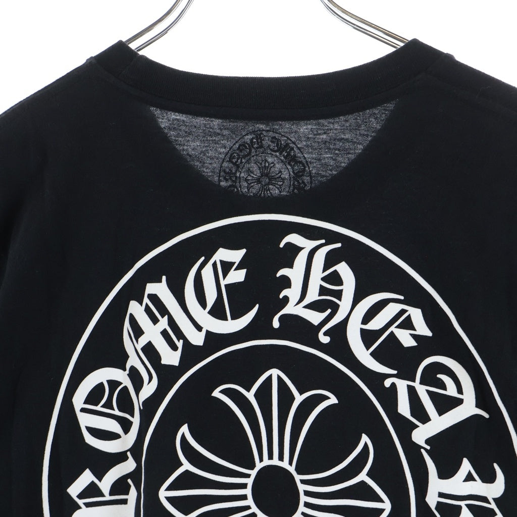 CHROME HEARTS(クロムハーツ) 25SS HORSESHOE POCKET S/S TEE ホースシュー ポケット 半袖Tシャツ カットソー ブラック