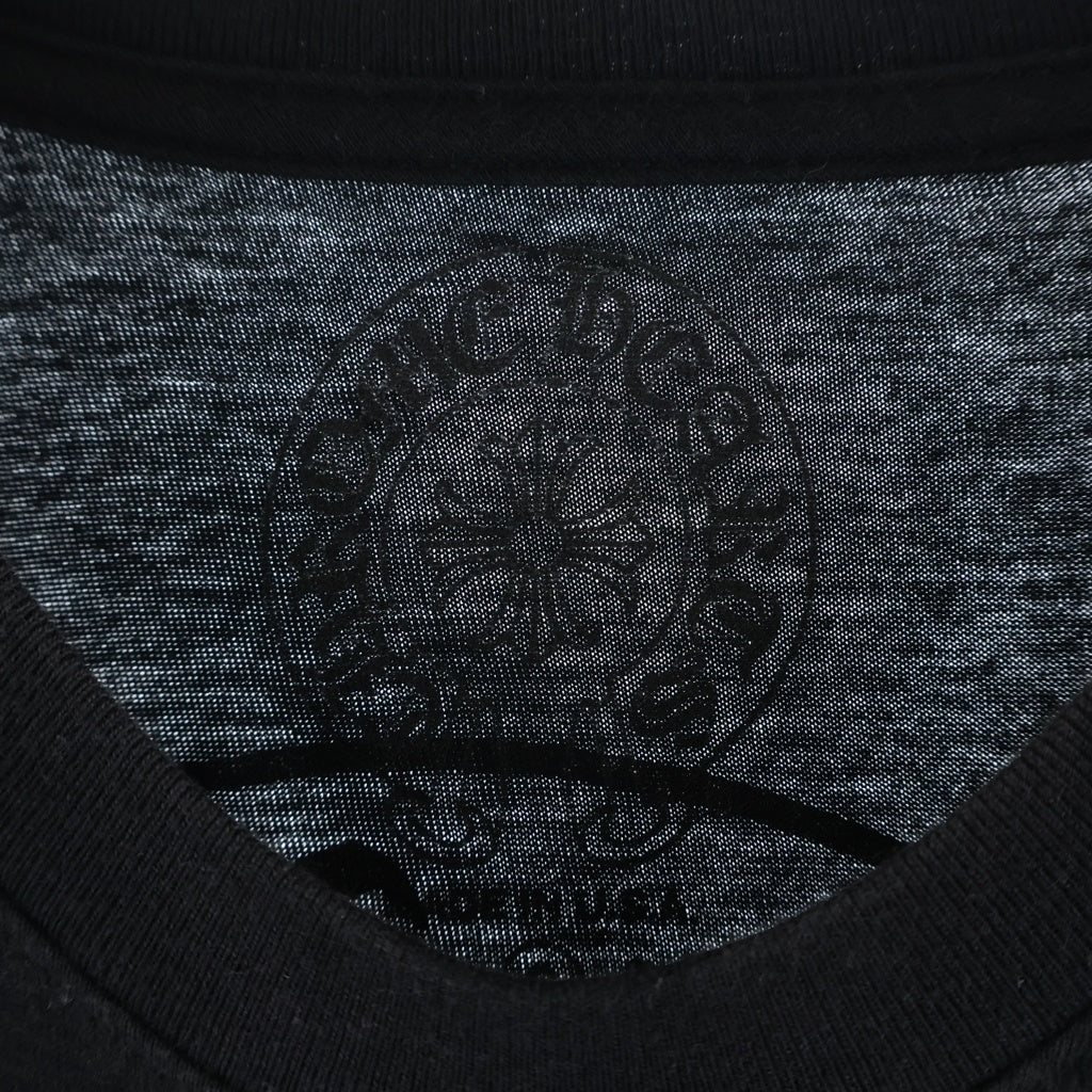CHROME HEARTS(クロムハーツ) 25SS HORSESHOE POCKET S/S TEE ホースシュー ポケット 半袖Tシャツ カットソー ブラック