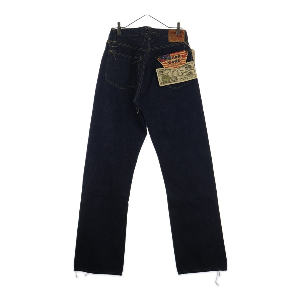 SUGAR CANE(シュガーケーン) 13oz. BLUE DENIM WAIST OVERALLS S1944 MODEL 大戦復刻 デニムパンツ インディゴ SC41944US 421NvyA