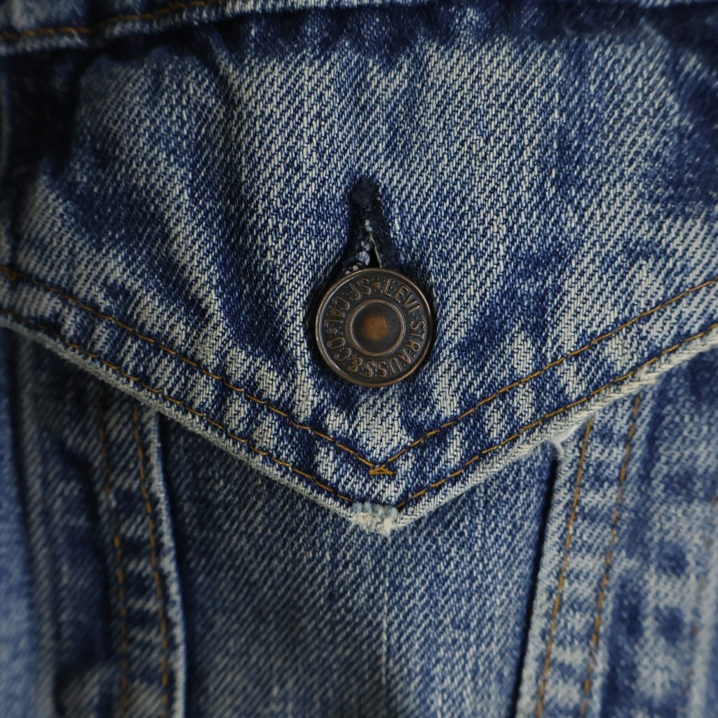 Levi's(リーバイス) 70-80S VINTAGE 70505 4th スモールe ボタン裏52 ヴィンテージ デニム トラッカージャケット インディゴ