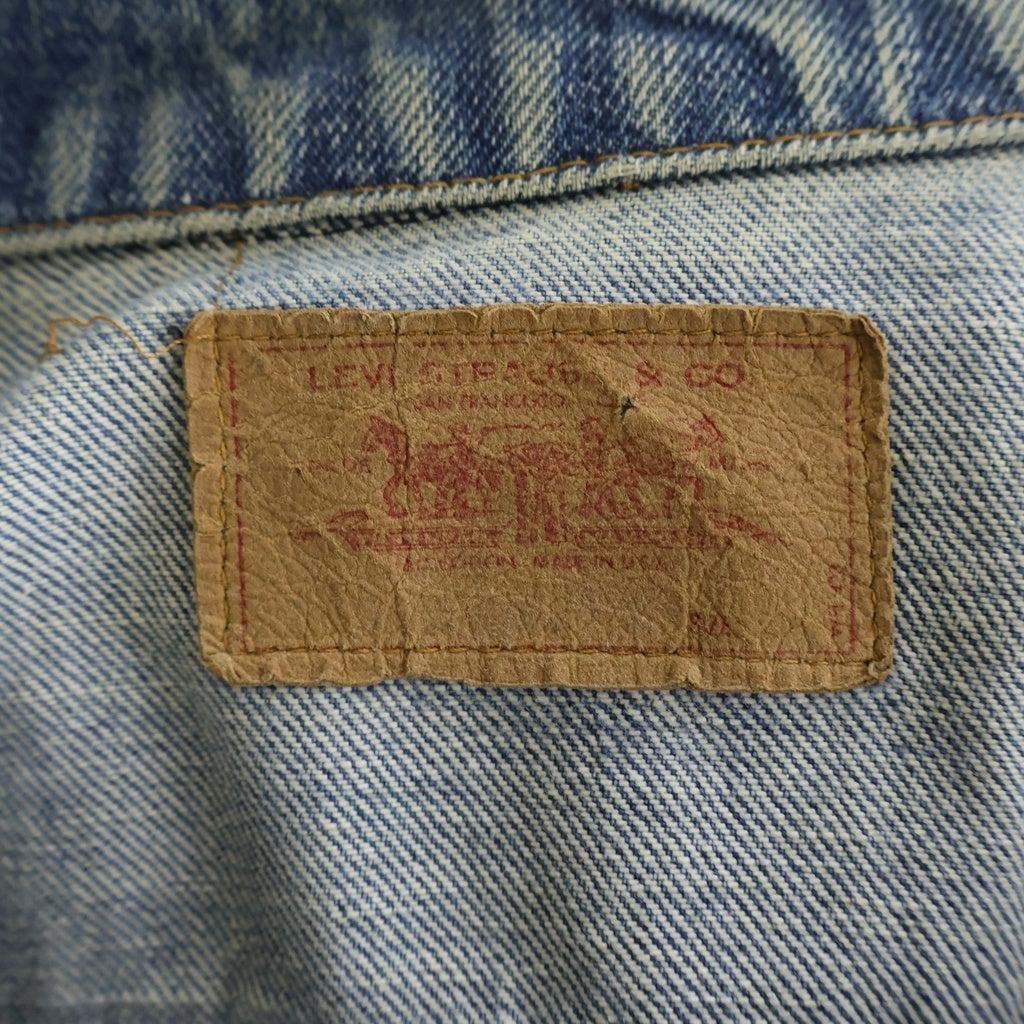 Levi's(リーバイス) 70-80S VINTAGE 70505 4th スモールe ボタン裏52 ヴィンテージ デニム トラッカージャケット インディゴ