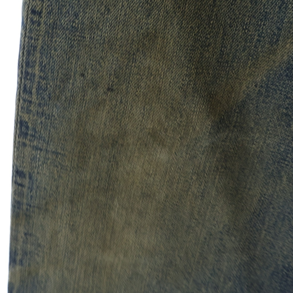 Levi's(リーバイス) 60S 501 BIG E 前期 ボタン裏無刻印 タイプ物 ズレカン センターセット 両面タブ 通常R 赤耳 デニムパンツ インディゴ