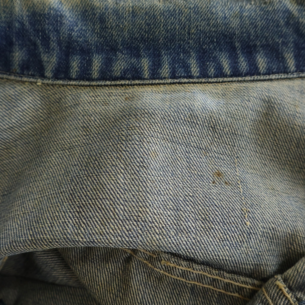 Levi's(リーバイス) 60S VINTAGE 557 BIG E 均等V ボタン裏O ヴィンテージ デニムジャケット インディゴ