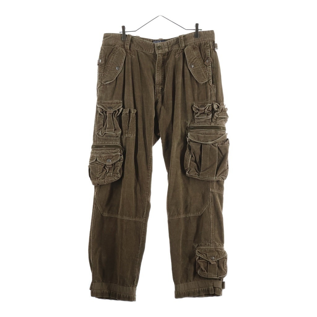 POLO RALPH LAUREN(ポロラルフローレン) CORDUROY UTILITY CARGO PANTS コーデュロイ ユーティリティ カーゴパンツ ブラウン