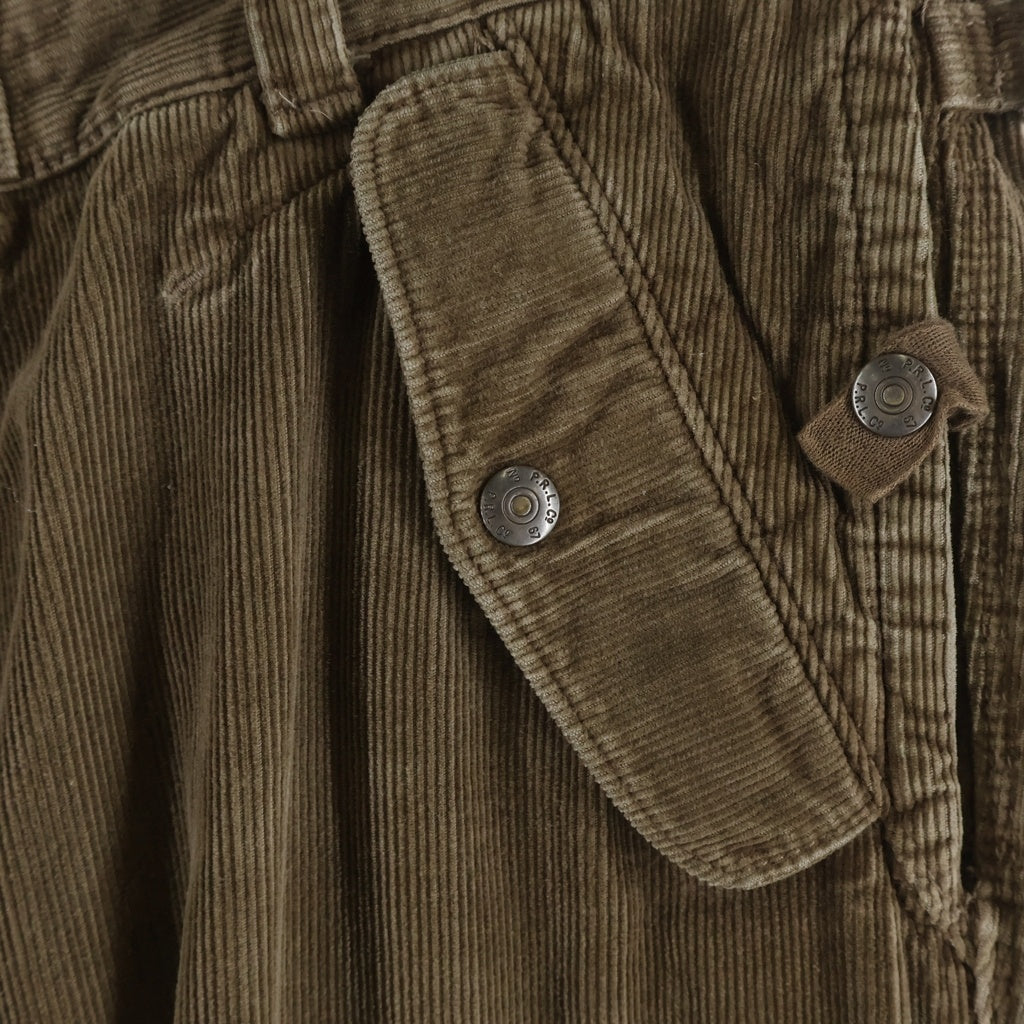 POLO RALPH LAUREN(ポロラルフローレン) CORDUROY UTILITY CARGO PANTS コーデュロイ ユーティリティ カーゴパンツ ブラウン