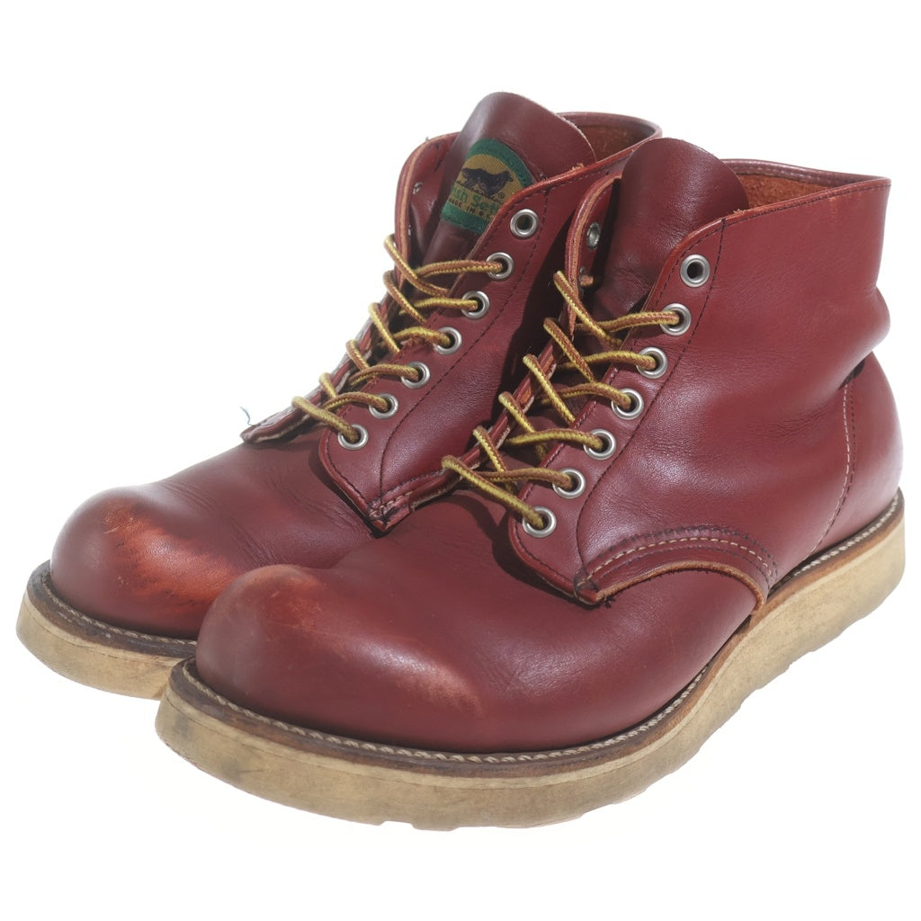 RED WING(レッド ウイング) 90S VINTAGE IRISH SETTER ヴィンテージ 半円犬タグ アイリッシュセッター ブーツ ブラウン