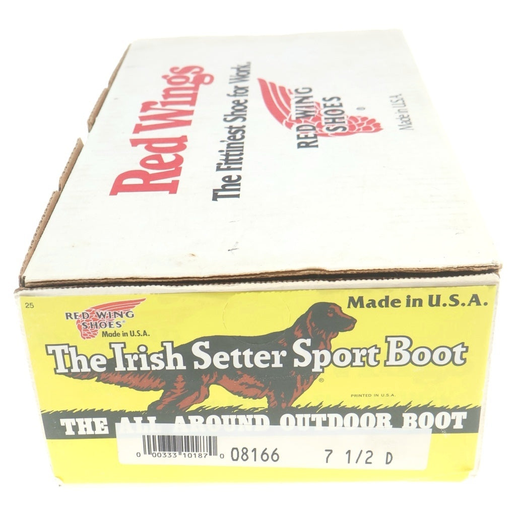 RED WING(レッド ウイング) 90S VINTAGE IRISH SETTER ヴィンテージ 半円犬タグ アイリッシュセッター ブーツ ブラウン