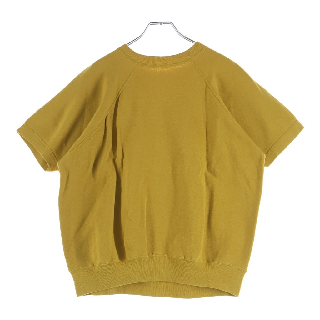 VINTAGE(ヴィンテージ) 60-70S ROCK JOCKS S/S SWEAT ラバープリント ラグラン 半袖スウェット マスタードイエロー