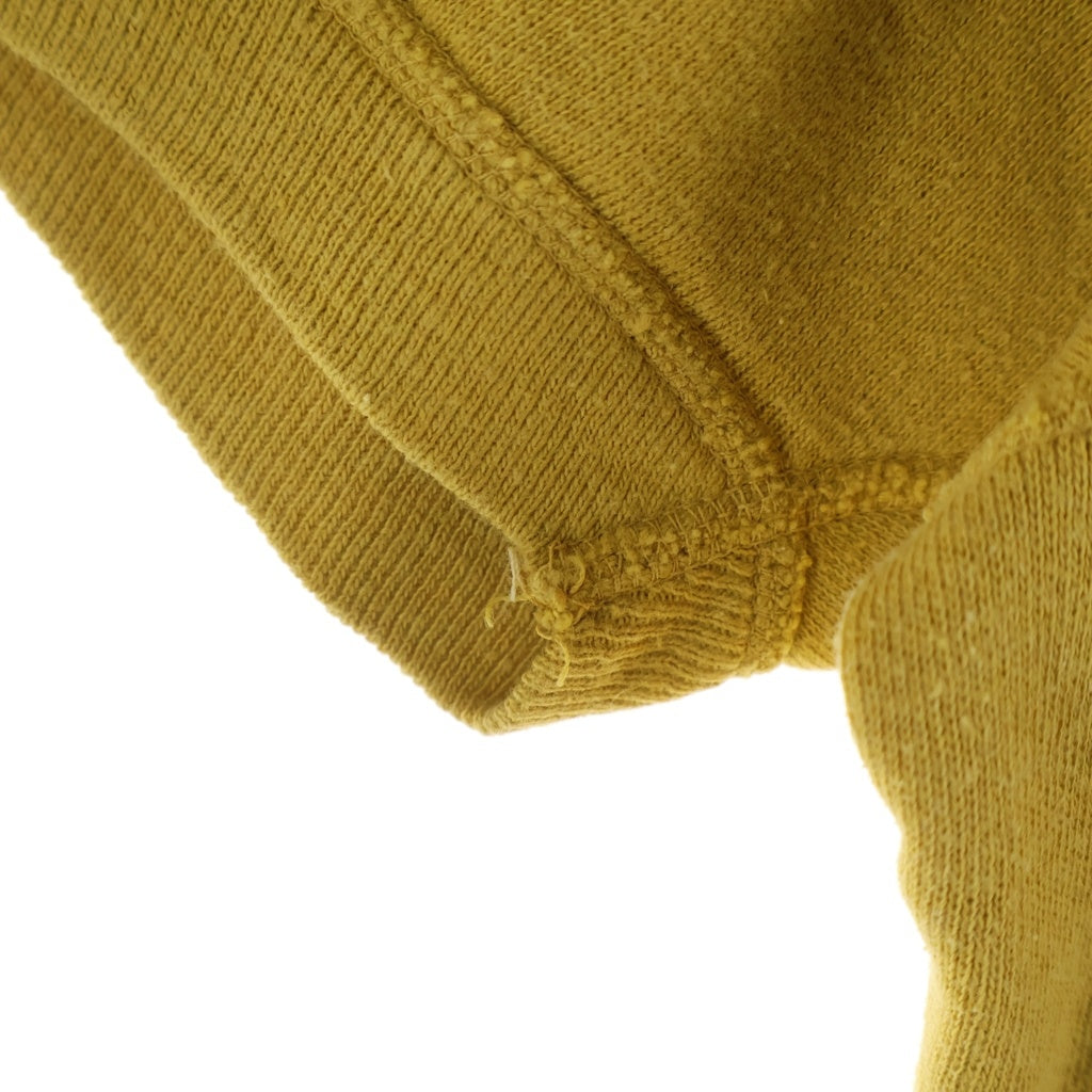 VINTAGE(ヴィンテージ) 60-70S ROCK JOCKS S/S SWEAT ラバープリント ラグラン 半袖スウェット マスタードイエロー