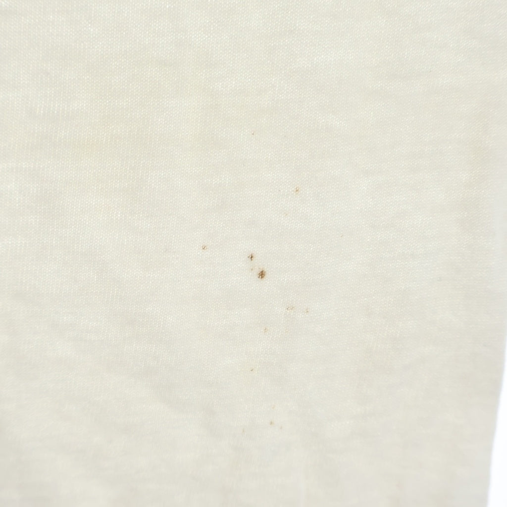VINTAGE(ヴィンテージ) 80S MOTLEY CRUE THEATER OF PAIN TOUR TEE モトリー クルー ラグラン 七分袖カットソーTシャツ ホワイト/レッド
