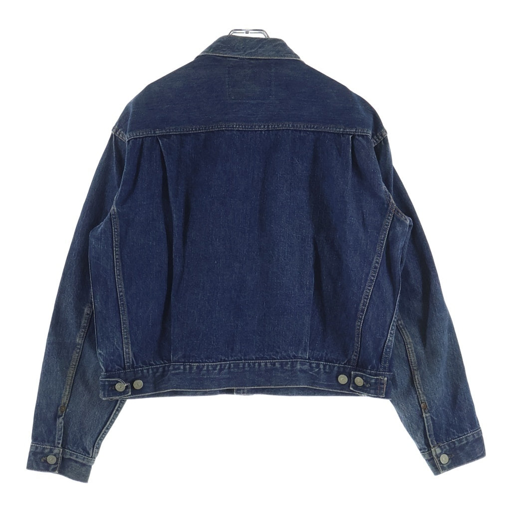 Levi's(リーバイス) 50S 507XX 2nd BIG E 両面タブ ボタン裏爪刻印 ハギ付き デニムトラッカージャケット インディゴ