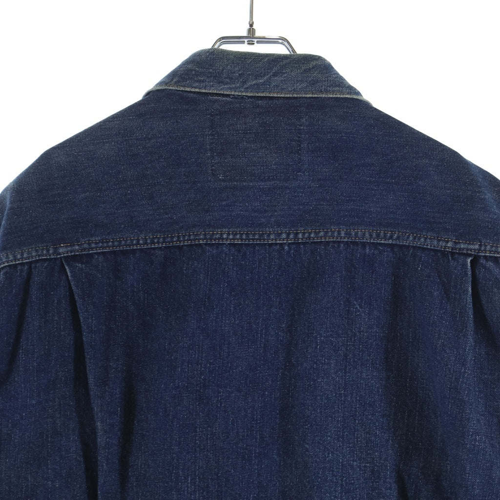 Levi's(リーバイス) 50S 507XX 2nd BIG E 両面タブ ボタン裏爪刻印 ハギ付き デニムトラッカージャケット インディゴ