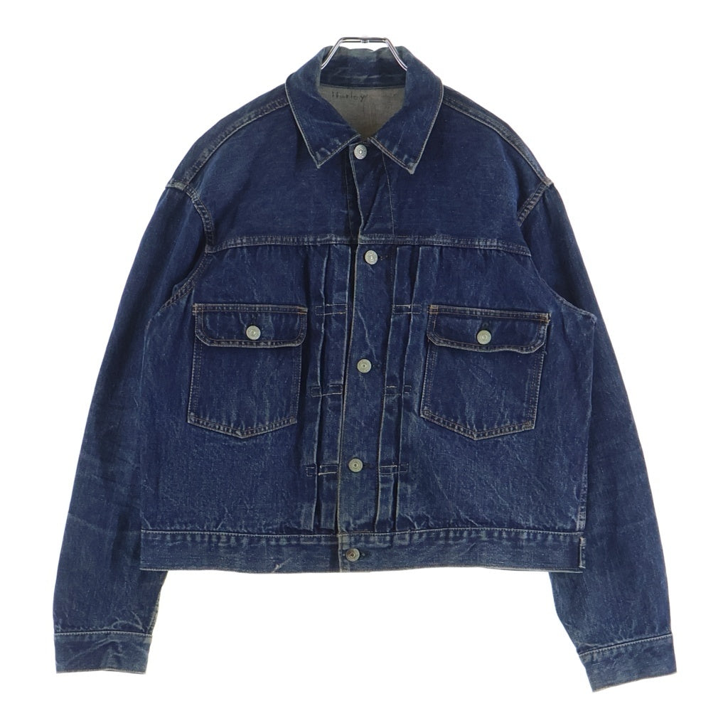 Levi's(リーバイス) 50-60S 507XX 2nd BIG E 両面タブ ボタン裏爪刻印 ハギ付き 紙パッチ デニムトラッカージャケット インディゴ