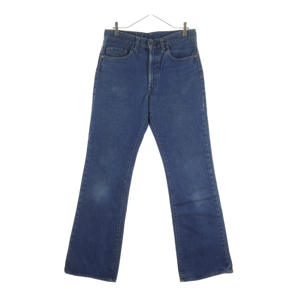 Levi's(リーバイス) 70-80S 517 66モデル スモールe ボタン裏刻印6 並行ステッチ 42TALON ジップフライ ブーツカット デニムパンツ インディゴ