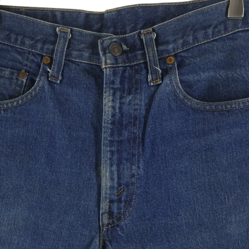 Levi's(リーバイス) 70-80S 517 66モデル スモールe ボタン裏刻印6 並行ステッチ 42TALON ジップフライ ブーツカット デニムパンツ インディゴ