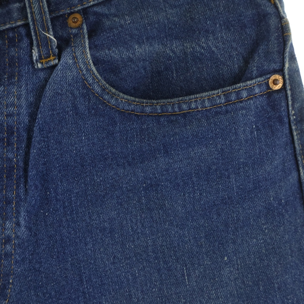 Levi's(リーバイス) 70-80S 517 66モデル スモールe ボタン裏刻印6 並行ステッチ 42TALON ジップフライ ブーツカット デニムパンツ インディゴ
